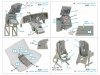 Quinta Studio QD48429 Westland Sea King HAS.1 3D-Printed & coloured Interior on decal paper (Airfix) 1/48